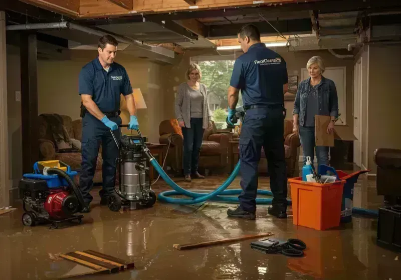 Basement Water Extraction and Removal Techniques process in Nora Springs, IA